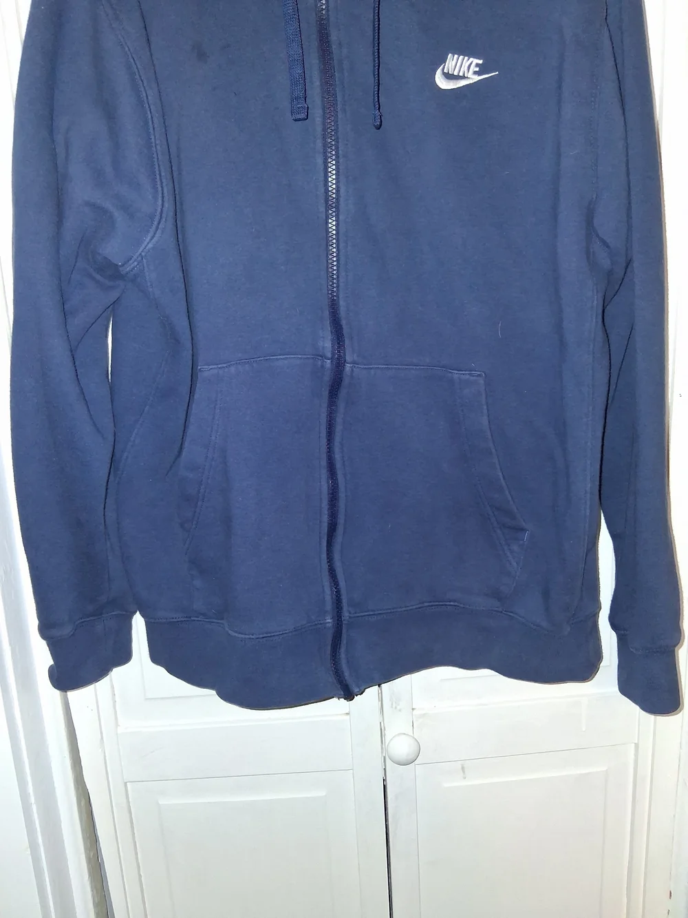 Nike Navy Blue Full-Zip Hoodie